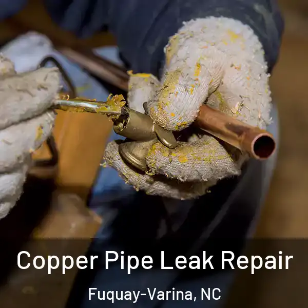  Copper Pipe Leak Repair Fuquay-Varina, NC
