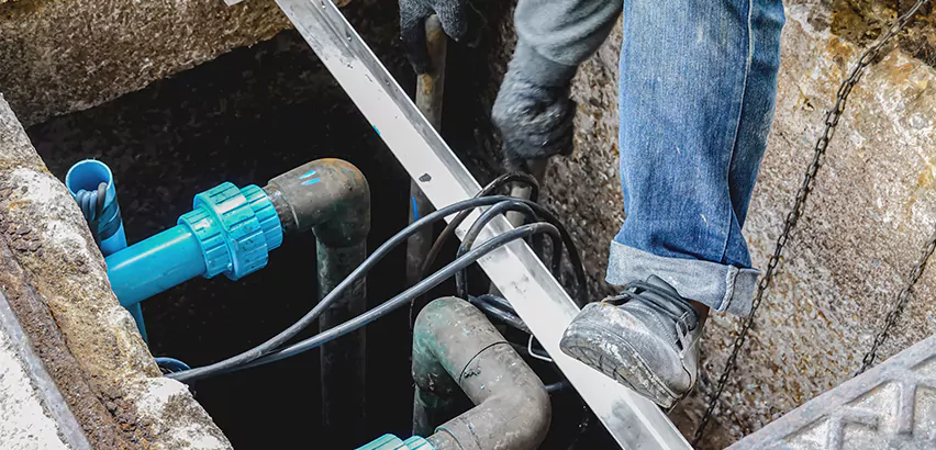 Zoeller Sewage Ejector Pump System in Fuquay-Varina